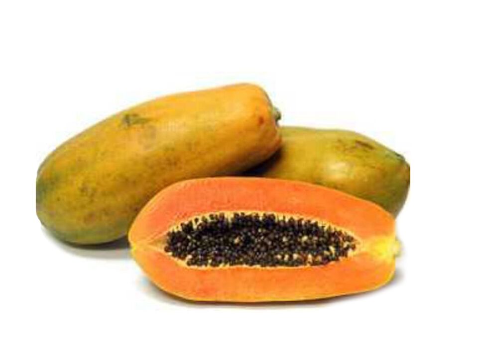 Keto Matcha'te papaya