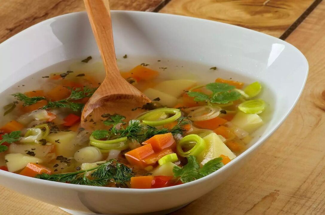 Gastrit için sebze çorbaları